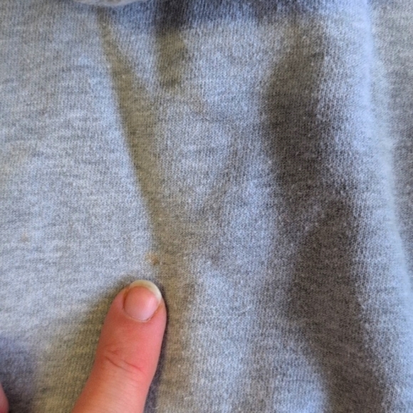 carter's comfy gray henley style hoodie sweatshirt 18 months baby boy - Picture 7 of 7